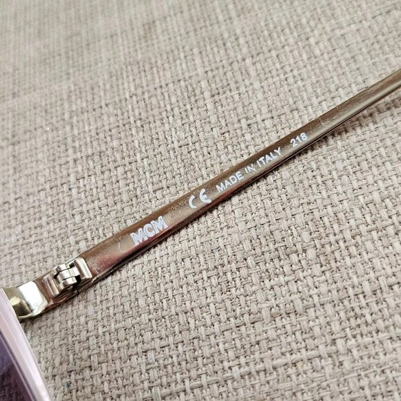 MCM Women Sunglasses Gold/Pink Tone MCM110SK 58[]16 140 Eyewear made in Italy - Picture 11 of 13